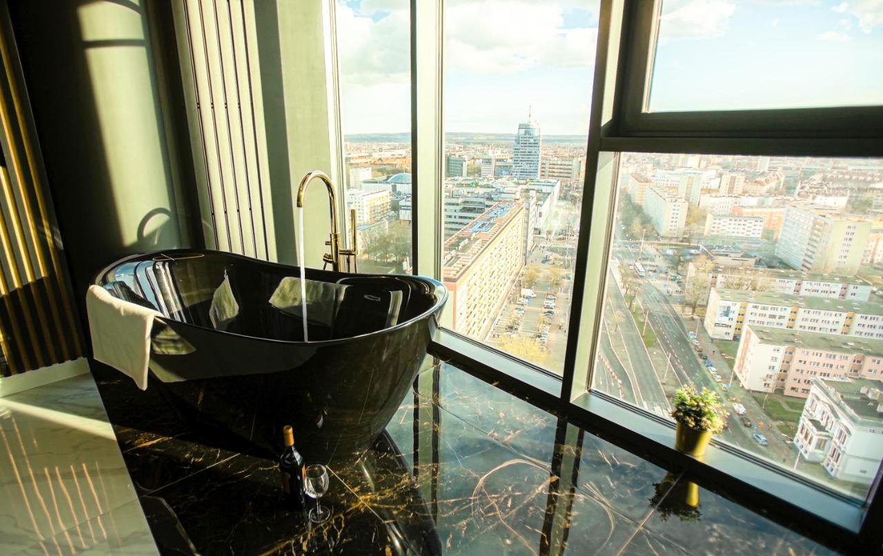 Wanna Na 20 Pietrze, City View, Hanza Tower Estetino Exterior foto